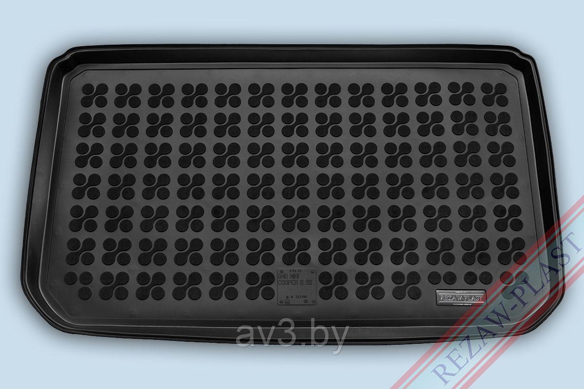 Коврик в багажник BMW Mini Cooper S 2014- 5D, для верхнего уровня пола багажника (Rezaw Plast) Польша