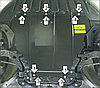 Защита Мотодор для Ford Focus 2004-2007, 2008-2010, фото 3