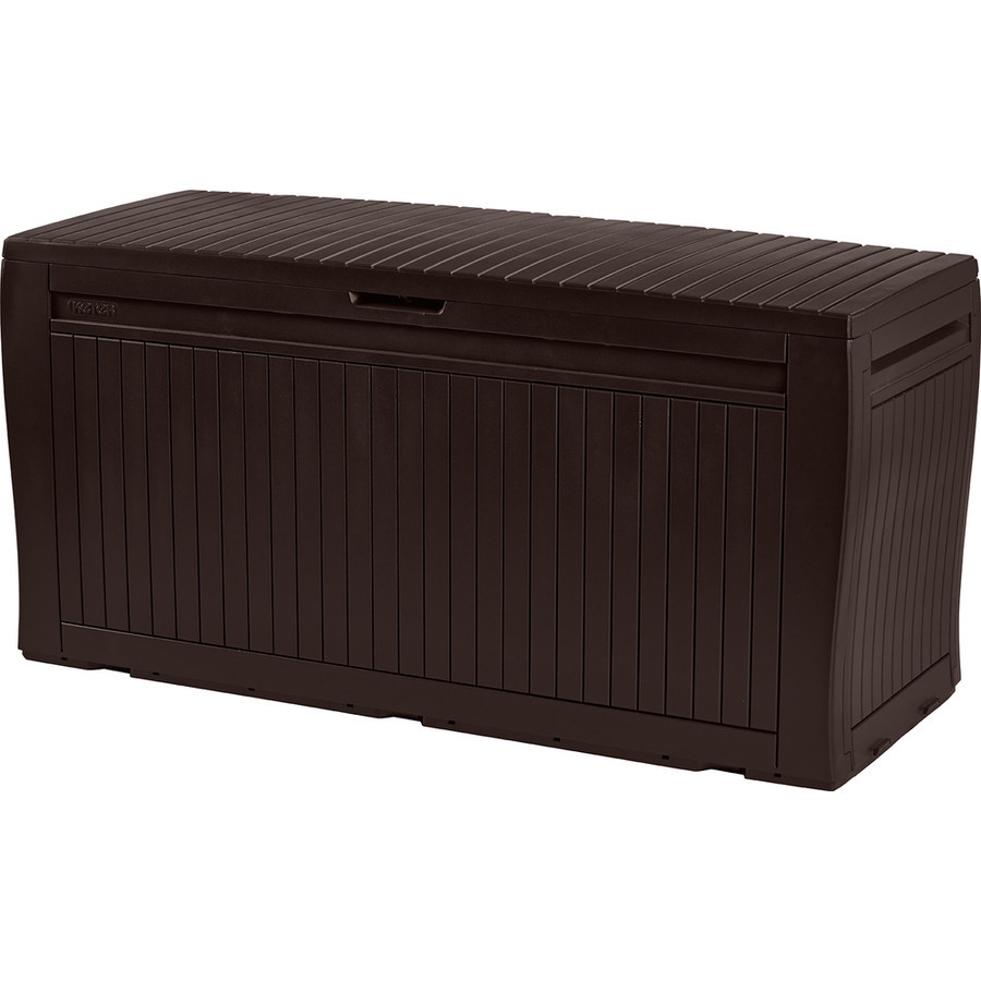 Сундук пластиковый Comfy Deck Box, коричневый - фото 1 - id-p95512350