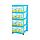 0403-1 DUNYA Комод пластиковый "Принцесса"  детский с рисунком, 4-х секционный, розовый, 98х50х40, фото 7