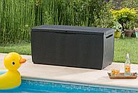 Сундук пластиковый уличный Capri deck Box 302l, коричневый, фото 2