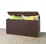 Сундук пластиковый уличный Storage Box RATTAN STYLE, фото 2