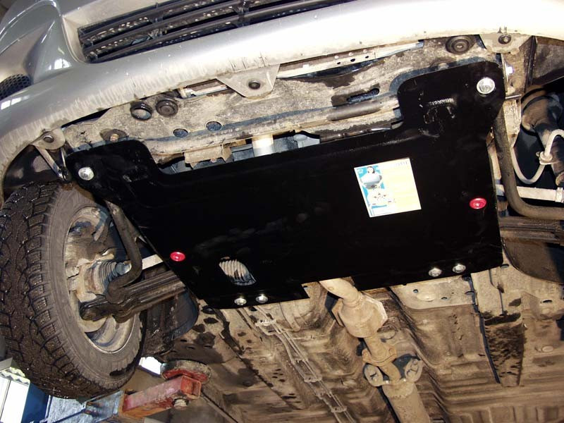 Защита картера двигателя и кпп Daewoo MATIZ (1998-) штамп. - фото 1 - id-p95508114