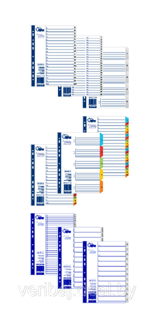 Разделитель А4 31-1 с обрат.последоват. Forpus