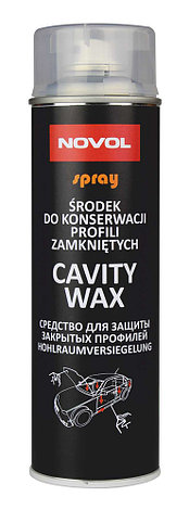 NOVOL 34012 SPRAY Cavity Wax ML Препарат для защиты закрытых профилей кузова 500мл, фото 2