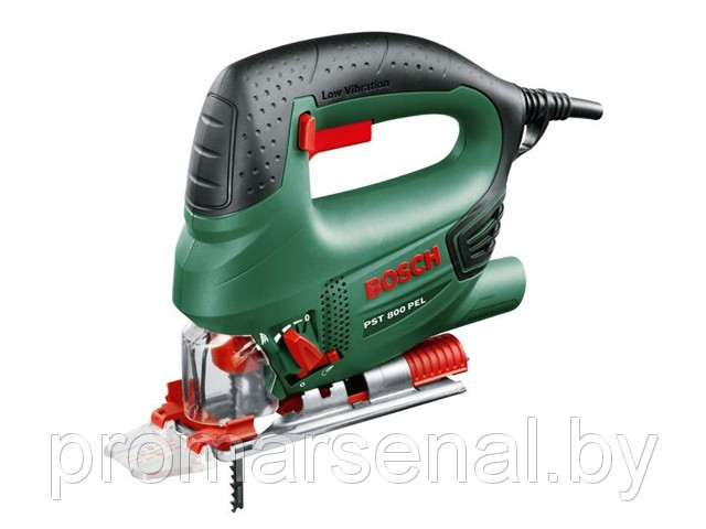 Лобзик PST 800 РEL, 530Вт, чем+набор пилок (BOSCH)