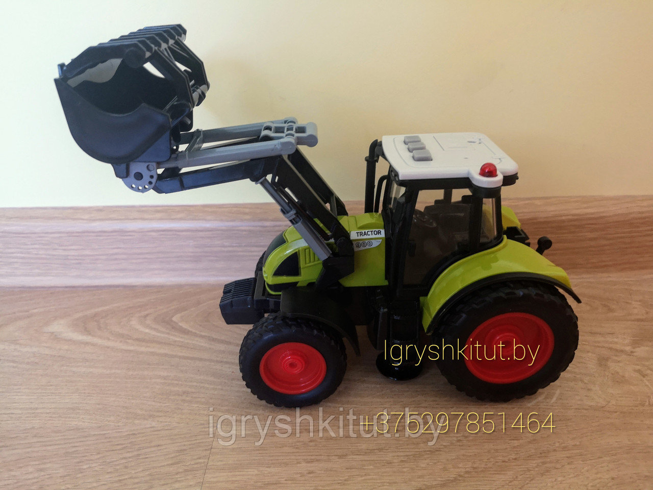 Трактор- погрузчик инерционный со светом и звуком - фото 2 - id-p86442142