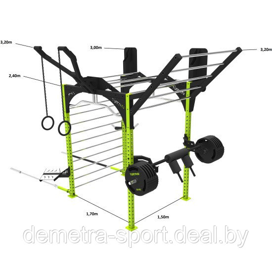 Спортивная станция"Titan XFS 007" ScotFit - фото 2 - id-p95575255