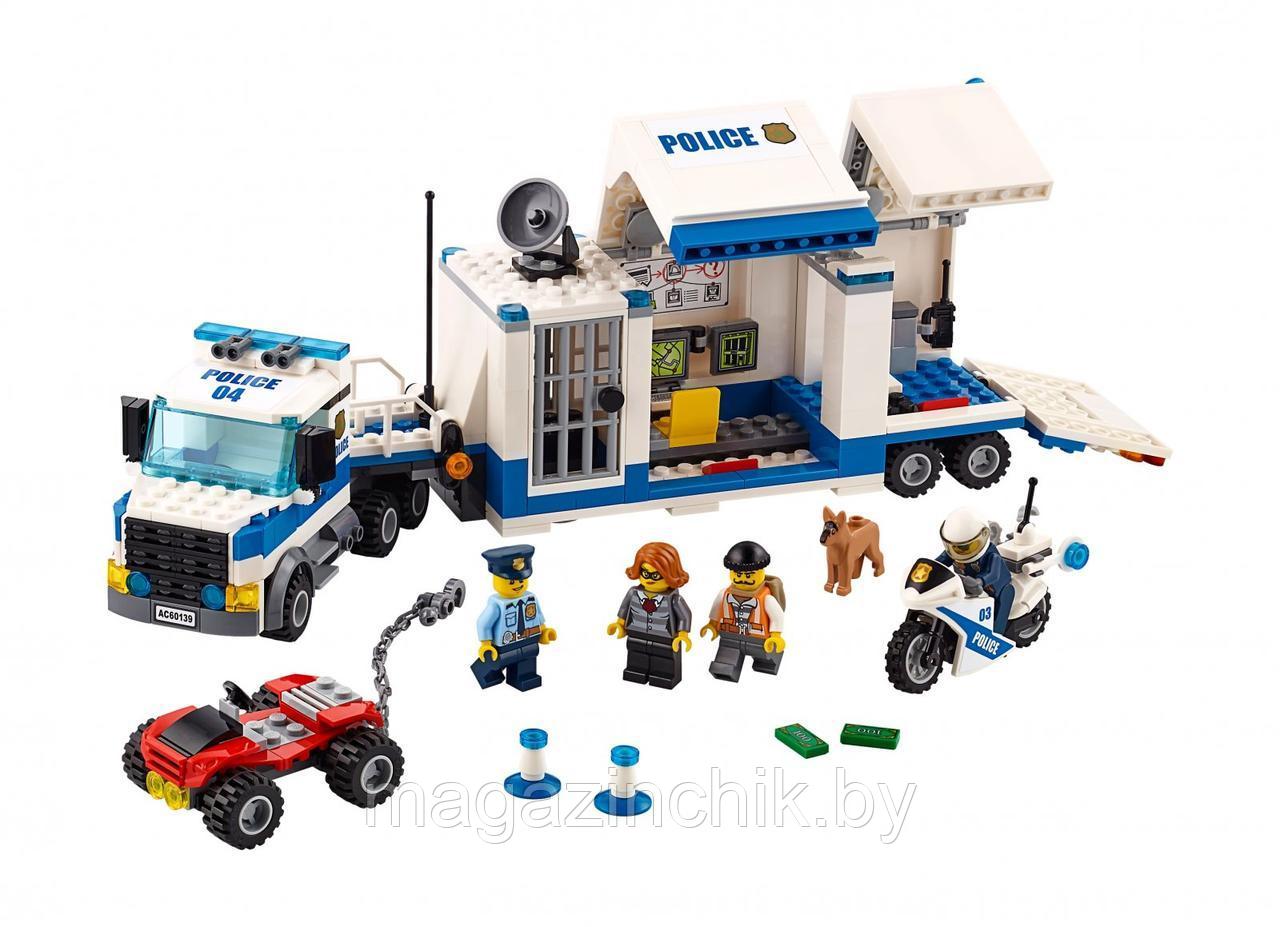 Конструктор Мобильный командный центр 10657, аналог LEGO City (Лего Сити) 60139 - фото 5 - id-p95603120