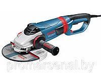 Двуручная углошлифмашина GWS 24-230 LVI, 2400 Вт, 230 мм, прямая рукоятка (BOSCH)