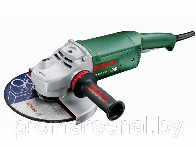 Двуручная углошлифмашина PWS 20-230J 2000Вт, 230мм (BOSCH) - фото 1 - id-p4754657