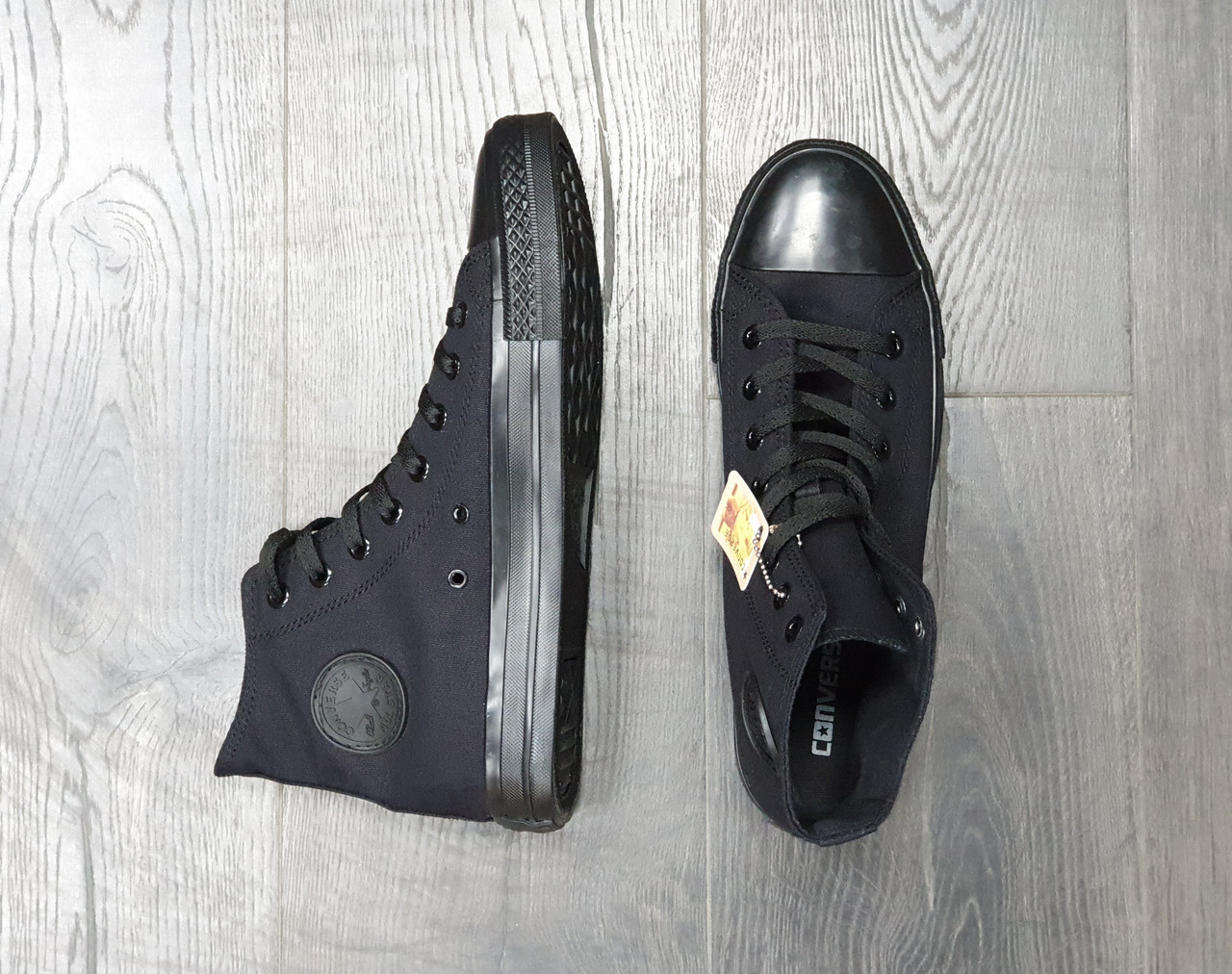 Кеды Converse All Star Full Black - фото 3 - id-p4668927