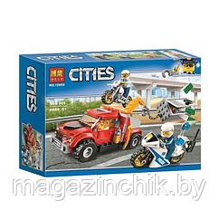 Конструктор Побег на буксировщике 10655 / 20655, аналог LEGO City 60137
