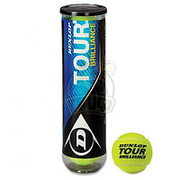 Мячи теннисные Dunlop Tour Brilliance (4 мяча в тубе) (арт. 622DN602197)
