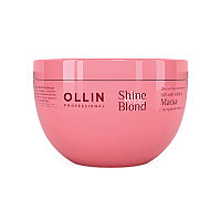 OLLIN Shine Blond Маска с экстрактом эхинацеи 300мл