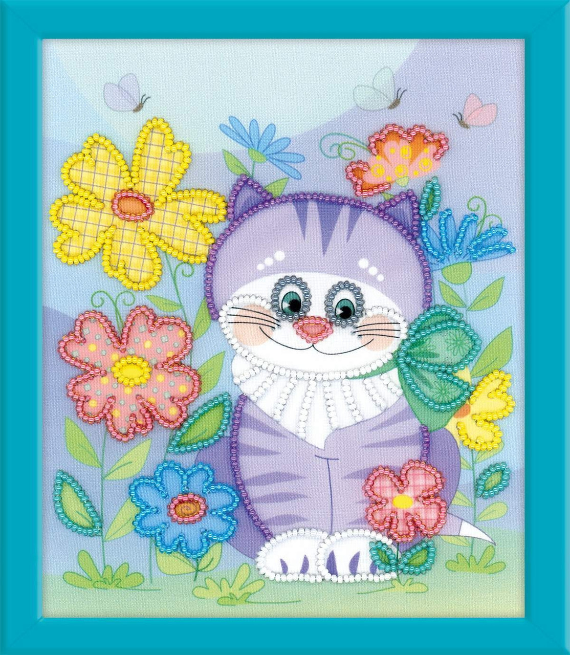 Набор для вышивания бисером «Котик» - фото 1 - id-p95663980