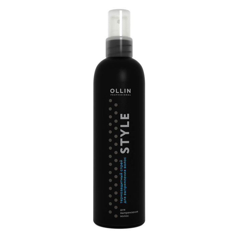 OLLIN Style Термозащитный спрей для выпрямления волос 250мл