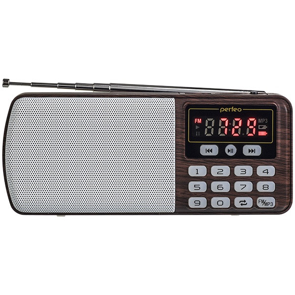 Радиоприёмник Perfeo цифровой ЕГЕРЬ FM+ 70-108МГц/ MP3 (i120-BL) - фото 2 - id-p95715817