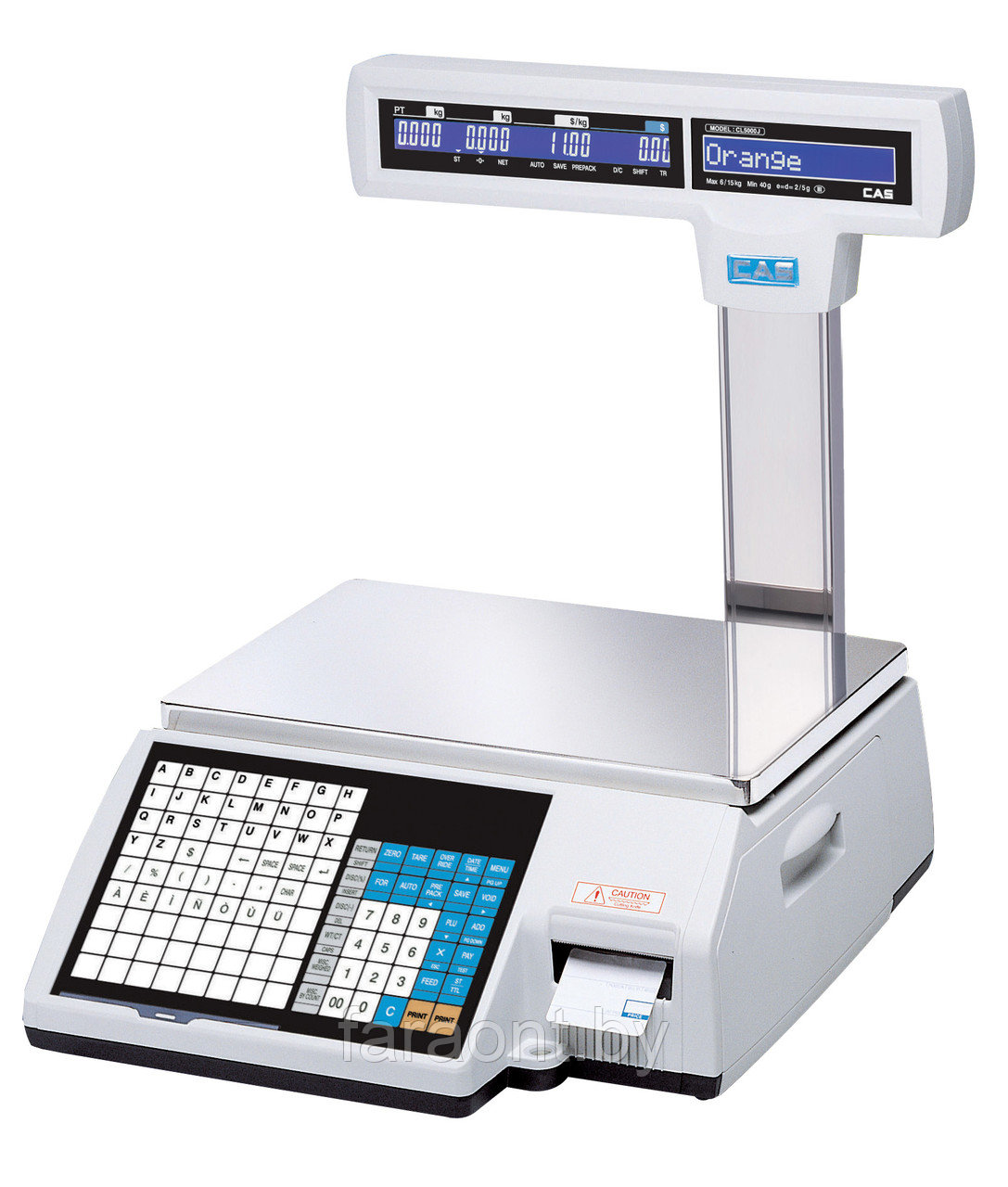Весы торговые CAS CL5000J-15IP TCP-IP с печатью этикеток - фото 1 - id-p3549394