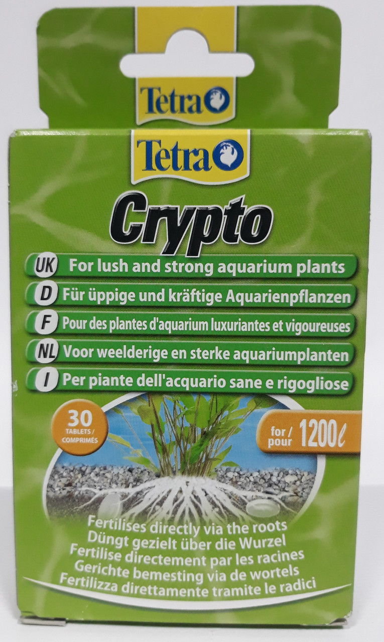 Удобрение TETRA Crypto-Dunger 30 табл. на 1200л  удобрение для аквариумных растений