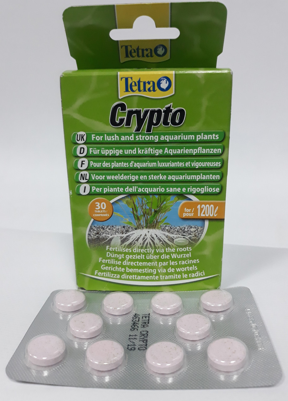 Удобрение TETRA Crypto-Dunger 1 таблетка на 40л  удобрение для аквариумных растений(1 таблетка)