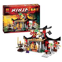 КОНСТРУКТОР Bela Ninja (НИНДЗЯ) АРТ.10319 "Решающее сражение Додзе" АНАЛОГ LEGO NINJAGO 70756