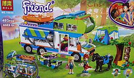 Конструктор BELA Friends Дом на колёсах 10858 (Аналог Lego Friends 41339)