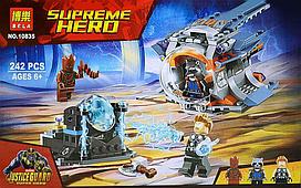 Конструктор Bela 10835  Supreme Hero " В поисках оружия Тора" (аналог Lego Marvel Super Heroes )