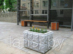 Цветочница "Рваный камень" 430х555х555