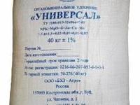 Органическое удобрение ОМУ Универсал,40 кг (РФ)