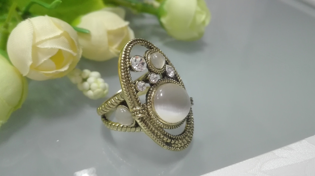 Красивый перстень с камнями - фото 2 - id-p95747949