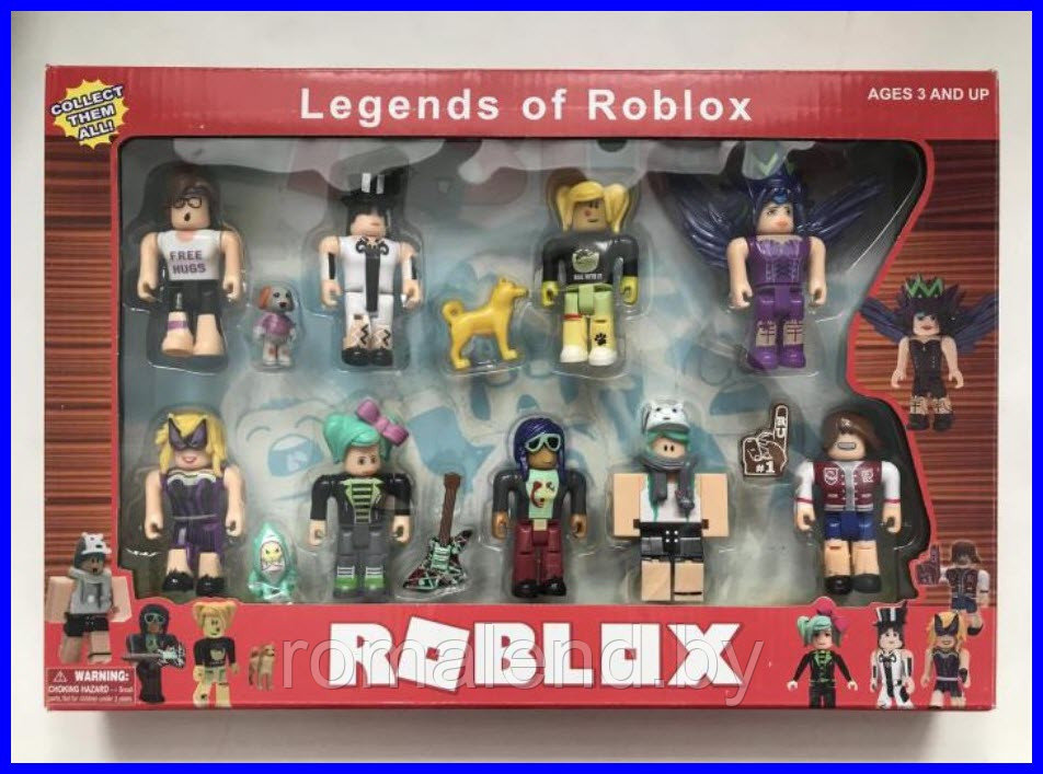 Большой набор фигурок Роблокс (Чемпионы Robloxa) - фото 1 - id-p95747652