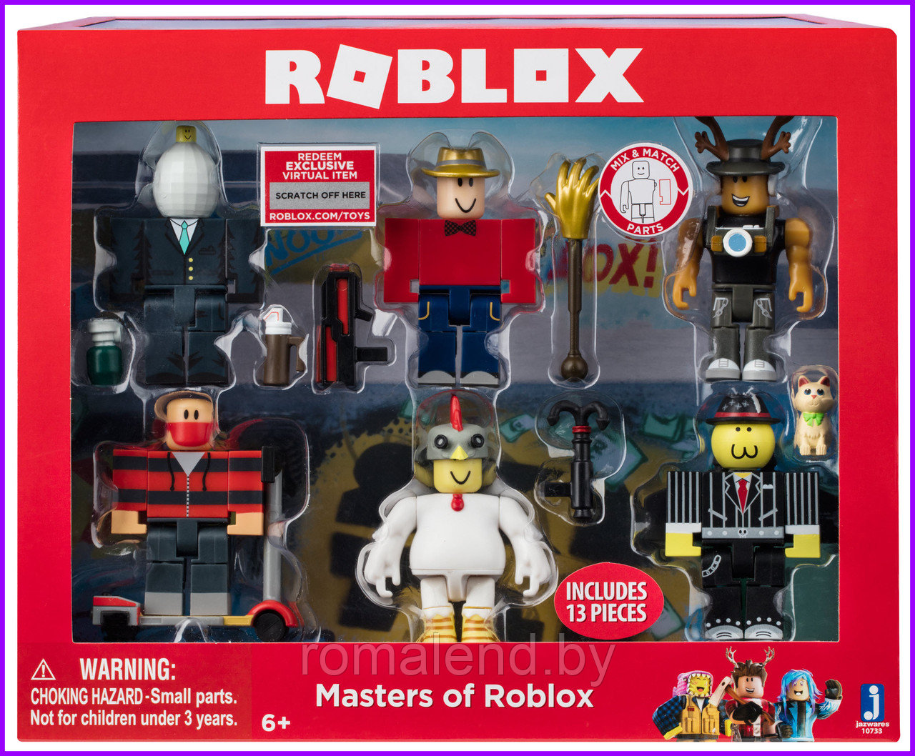 Набор фигурок Роблокс (Masters Of Roblox) - фото 1 - id-p95755054