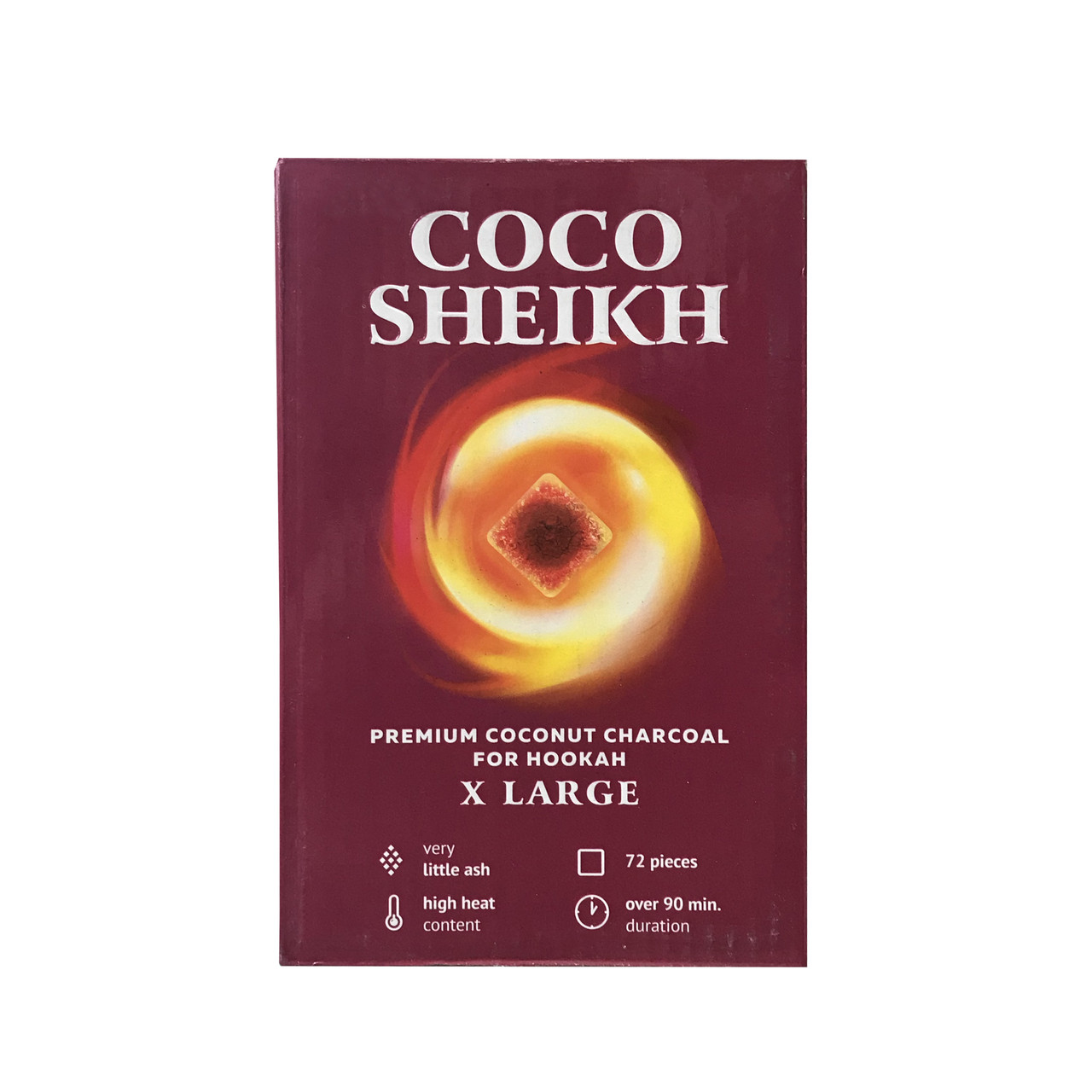 Уголь кокосовый  CocoSheikh (72шт)