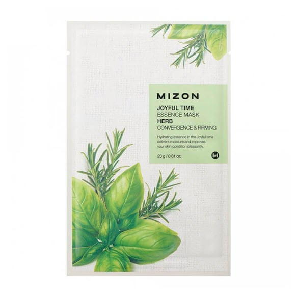 Тканевая маска травяная Mizon Joyful Time Essence Mask Herb