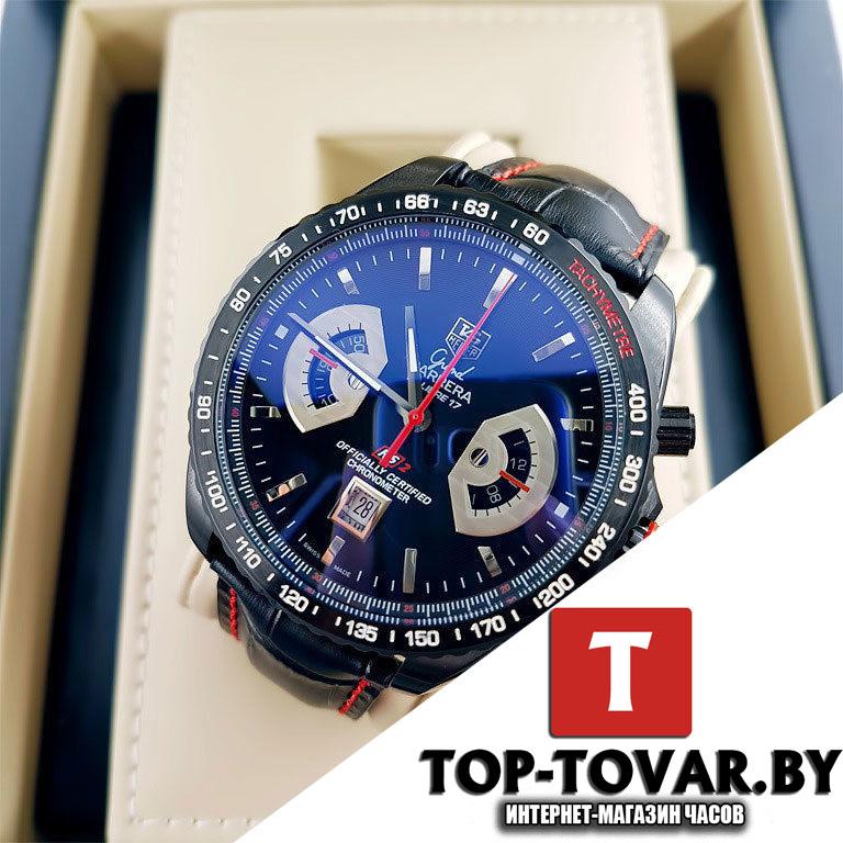 Мужские часы Tag Heuer Grand Carrera Calibre 17 TH-1039 - фото 1 - id-p95757901