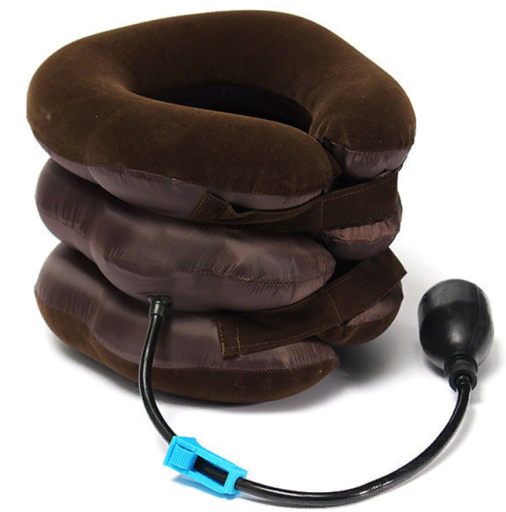Вытягивающая подушка для шеи с насосом - фото 6 - id-p95762294