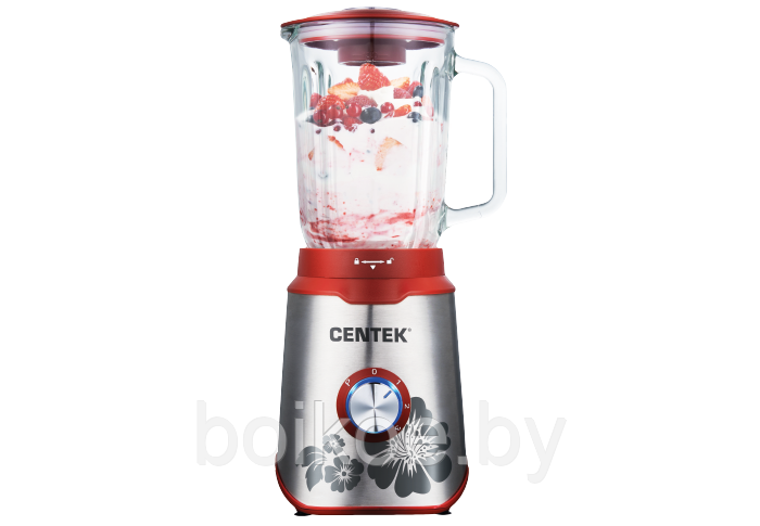 Блендер настольный Centek CT-1327 (черный, красный) - фото 3 - id-p95763418