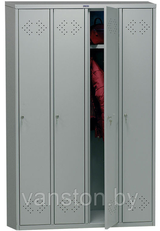 Шкаф гардеробный Практик LS(LE)-41 - фото 1 - id-p95771060
