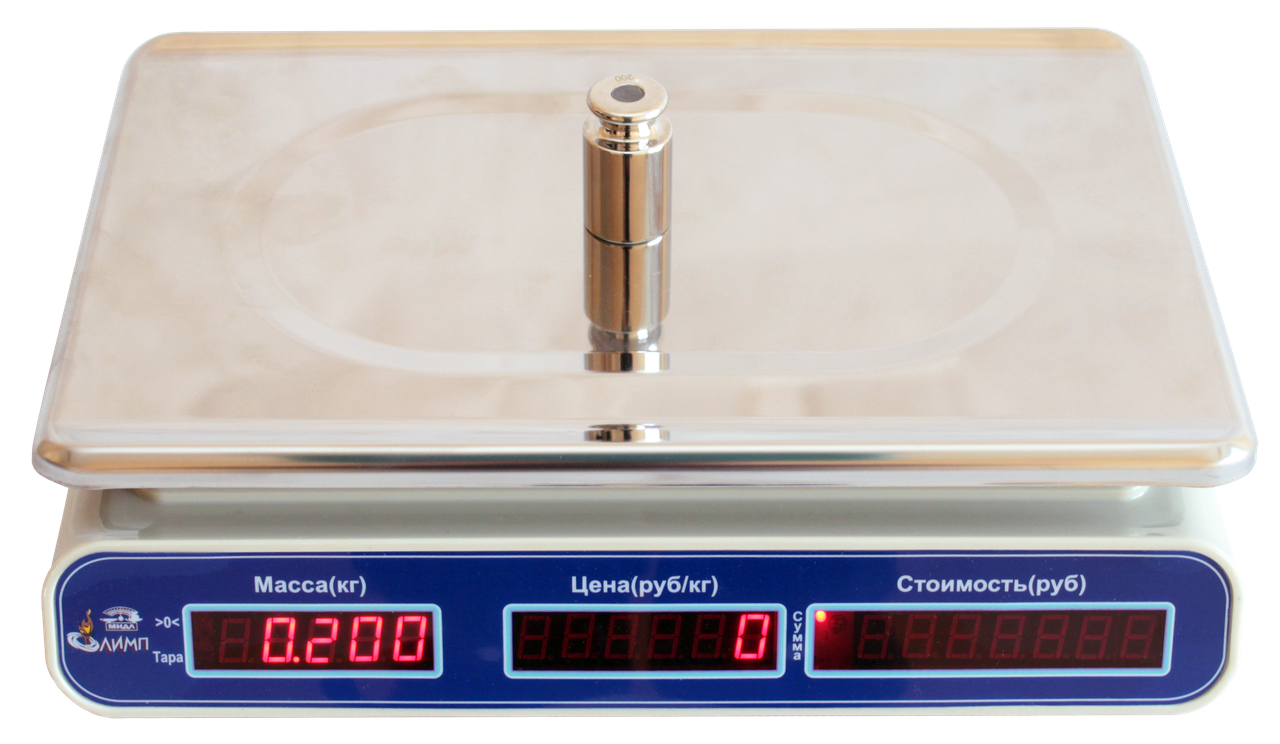 Весы торговые настольные МИДЛ МТ-30 МЖА (5/10, 355х235) «Олимп 1УР» - фото 6 - id-p75686066