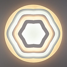 Светодиодный потолочный светильник 90117/4 белый Siluet Eurosvet, фото 2
