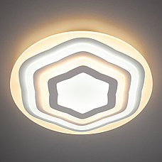 Светодиодный потолочный светильник 90117/4 белый Siluet Eurosvet, фото 3