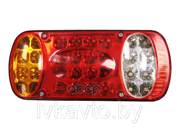 Фонарь задний LED "АТ" л/п с кабелем (универсальный) 24V - фото 1 - id-p95837687