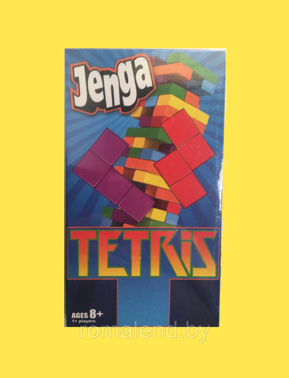 Настольная игра Jenga Тетрис (Дженга башня) - фото 1 - id-p95837649