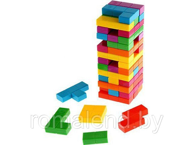 Настольная игра Jenga Тетрис (Дженга башня) - фото 3 - id-p95837649