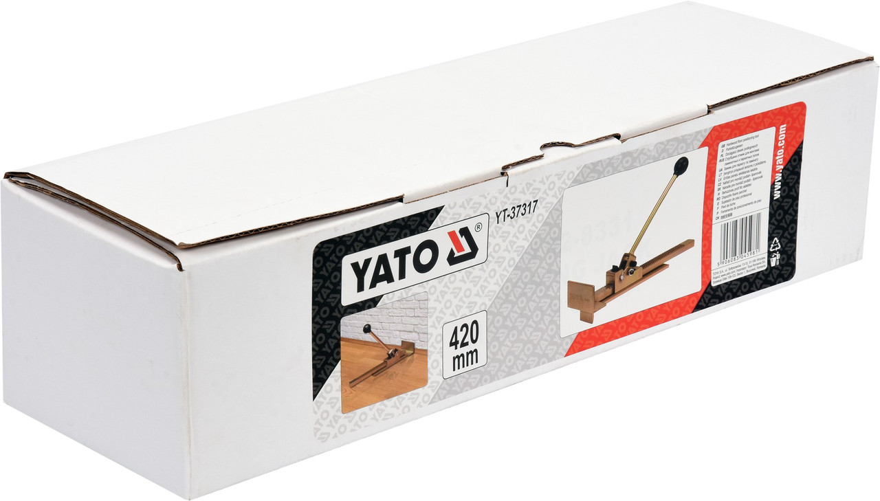 Струбцина-отжим для монтажа ламината 420мм "Yato" YT-37317 - фото 3 - id-p95838302
