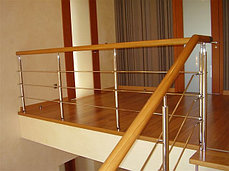Комбинированные ограждения балконов