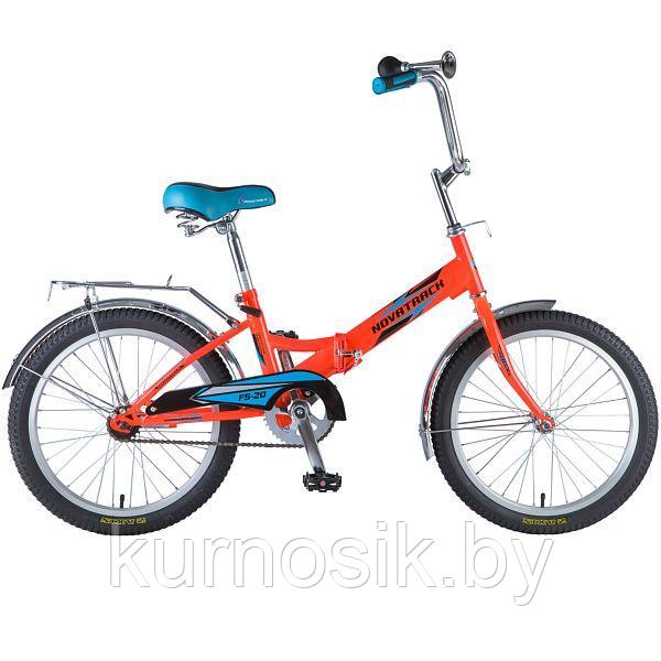 Детский складной велосипед Novatrack 20" (20FFS201) оранжевый