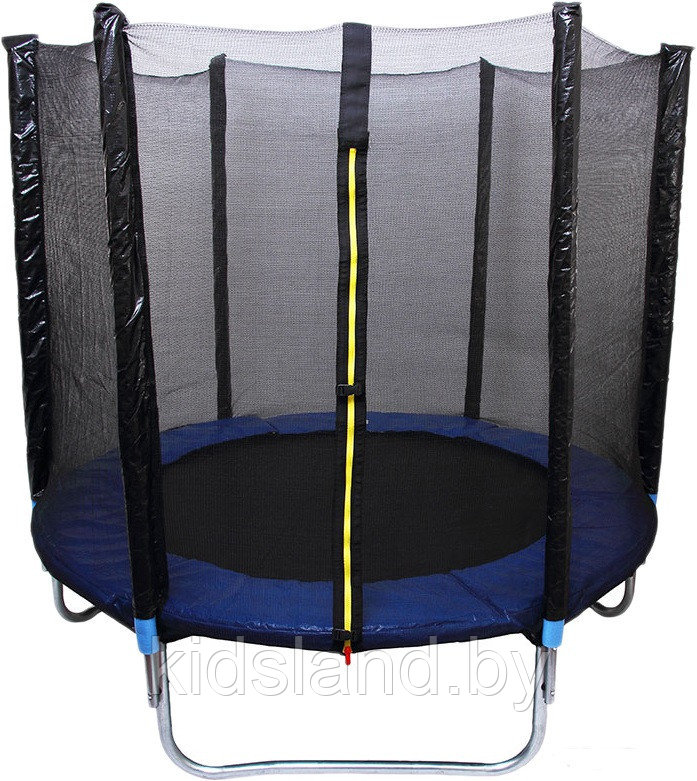 Батут Bebon Sports 10ft (312 см) с внешней сеткой безопасности и лестницей, складные стойки, фото 1