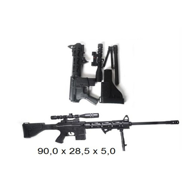Игрушечная пневматическая штурмовая винтовка М16 - фото 1 - id-p95920610
